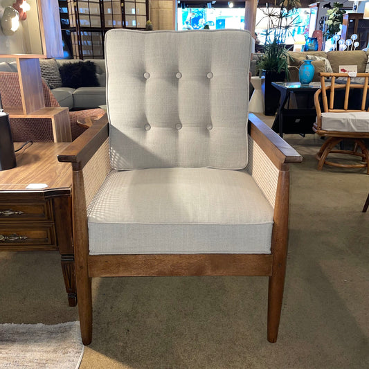 Cane Accent Chair U ACCENT CHAIRS