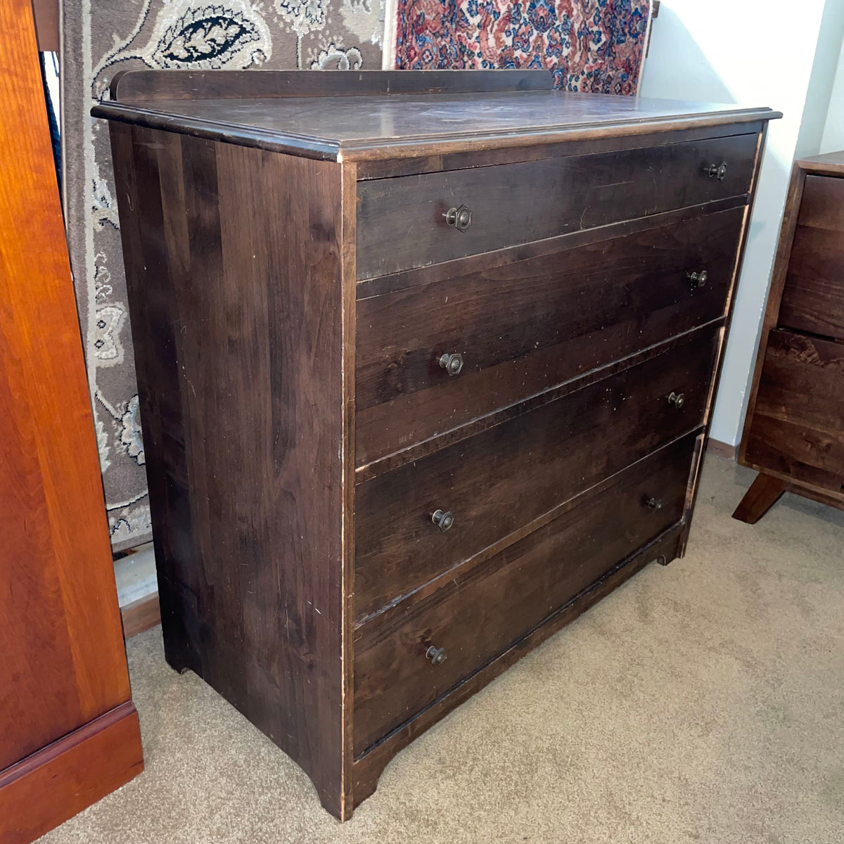 4 Drawer Rustic Chest C HIGHBOYS