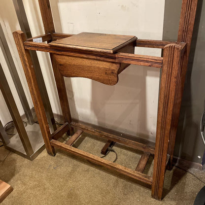 Vintage Hall Tree w/ Mirrors and Tile