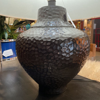 Dark Beveled Base Table Lamp LAMPS
