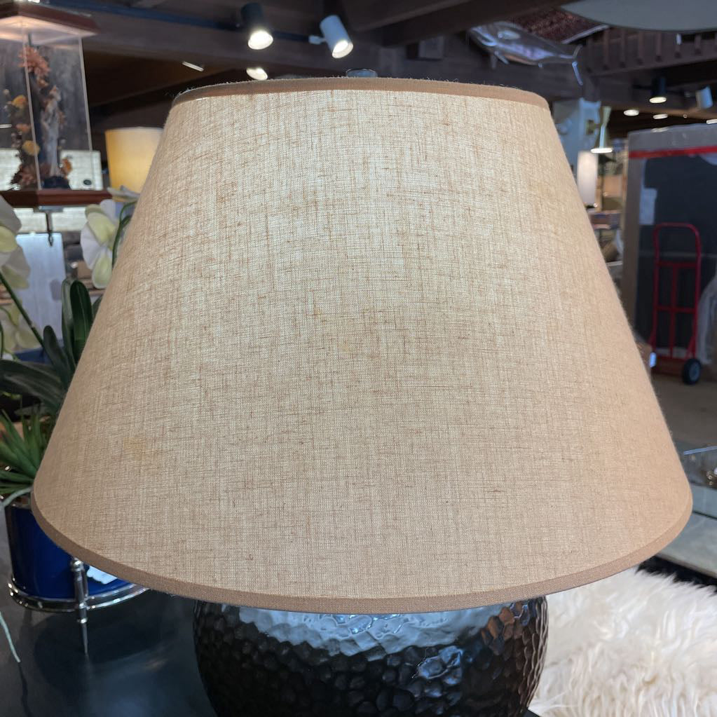 Dark Beveled Base Table Lamp LAMPS