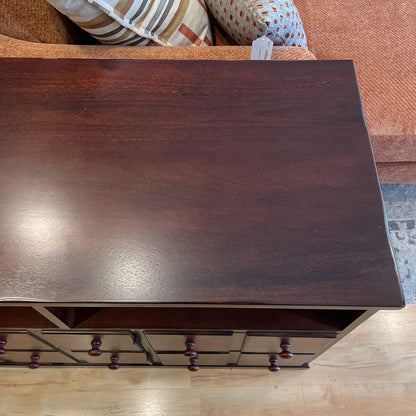 Pottery Barn Multi Faux Drawer Media Console