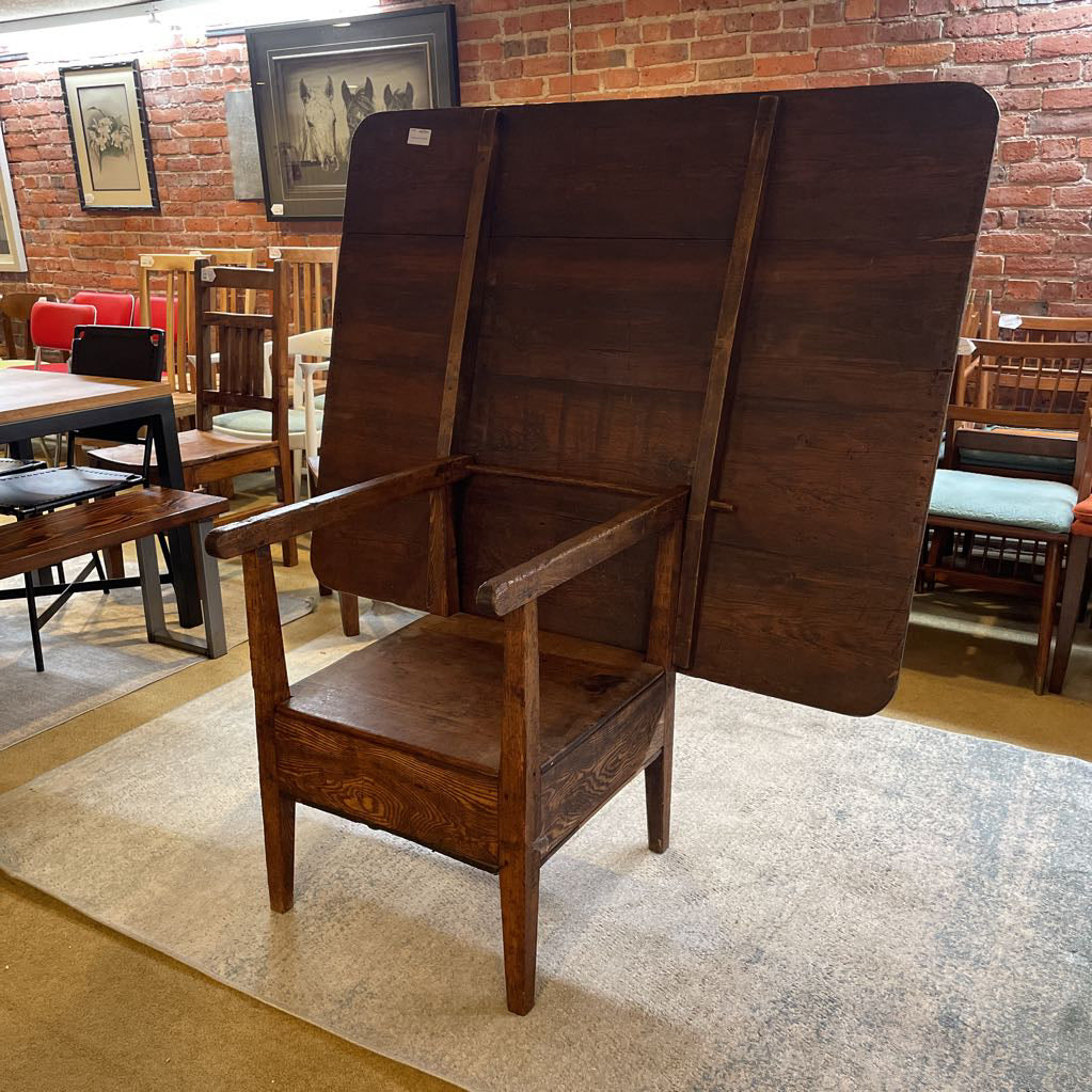 Antique Tilt-Top Chair Table