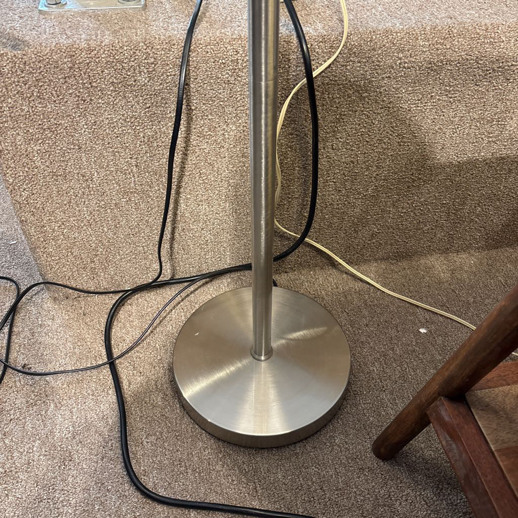 Contemporary Silver Floor Lamp LAMPS