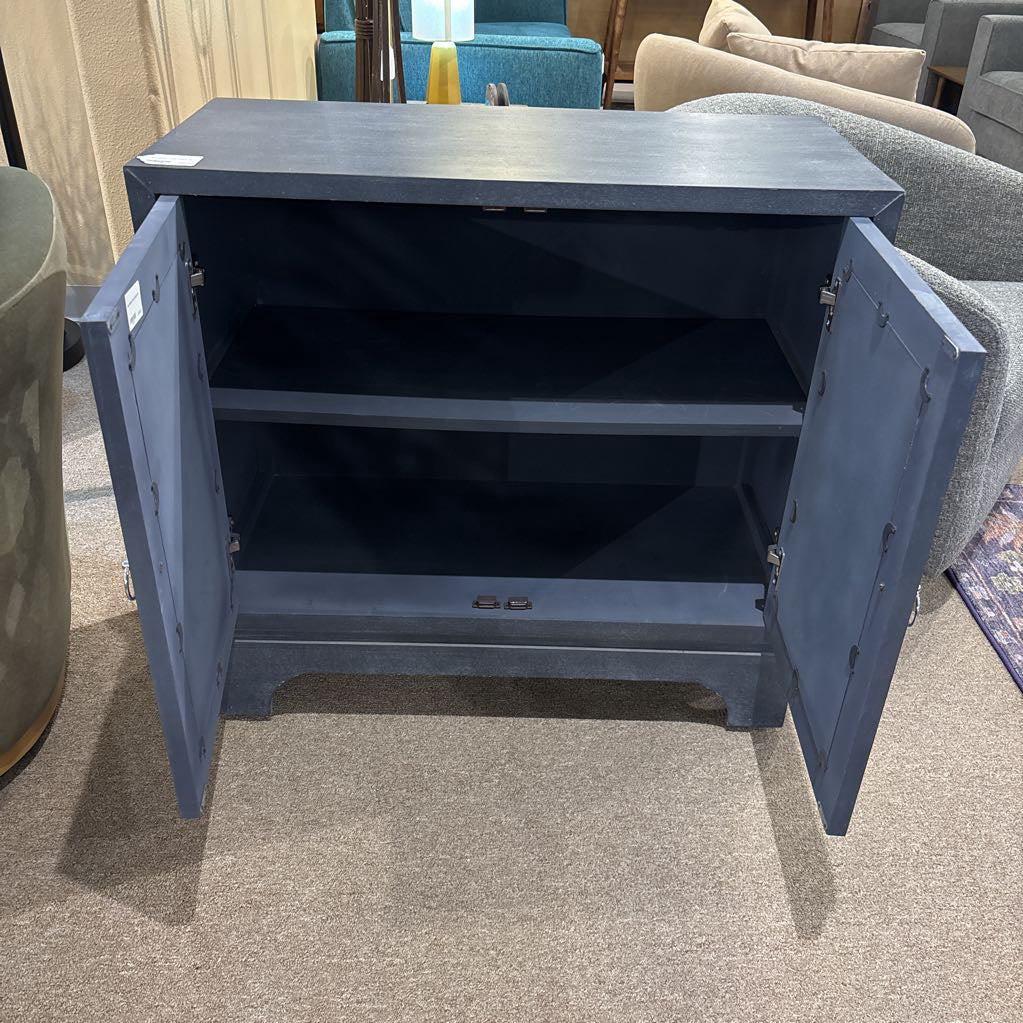 Blue Modern 2 Door Cabinet C CABINETS