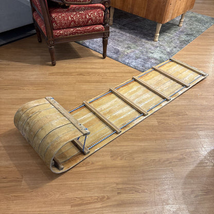 Vintage Toboggan Snow Sled UNIQUE FINDS
