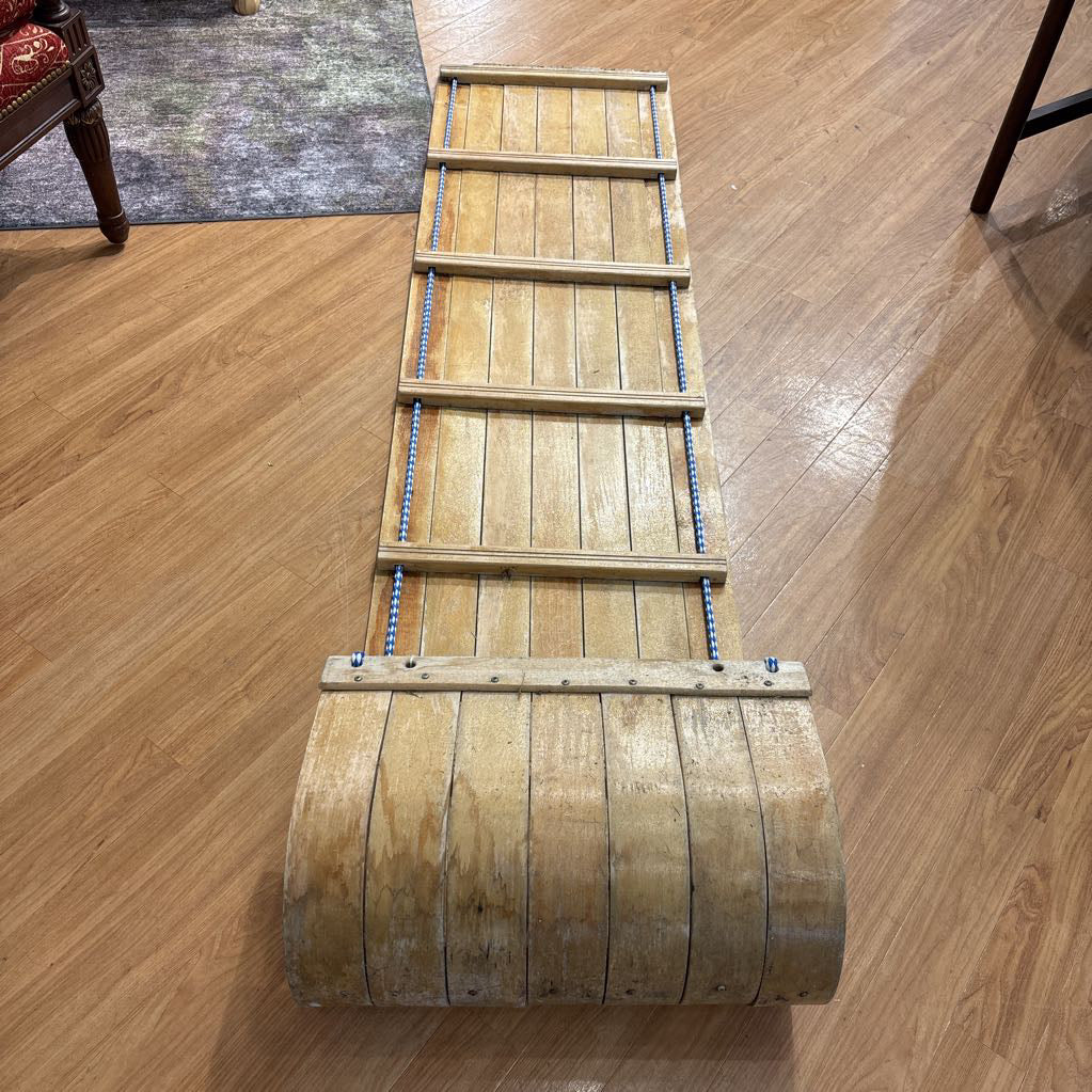 Vintage Toboggan Snow Sled UNIQUE FINDS