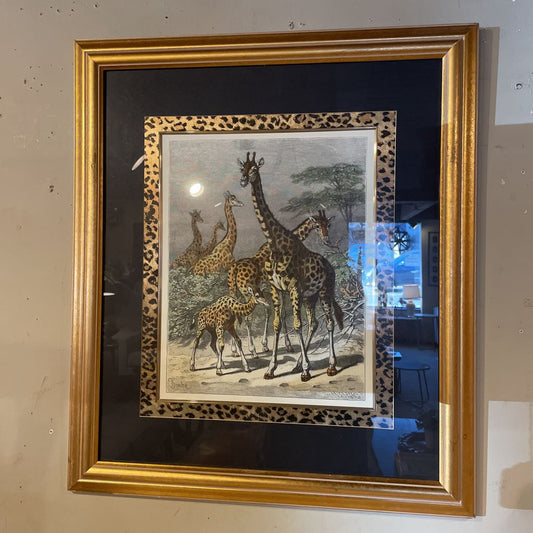 Happy Giraffe Family ART