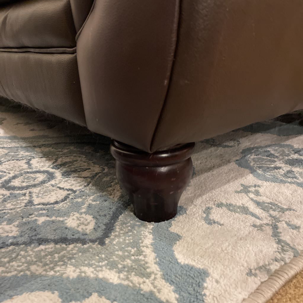 Chocolate Leather 3 Seat Sofa U SOFAS