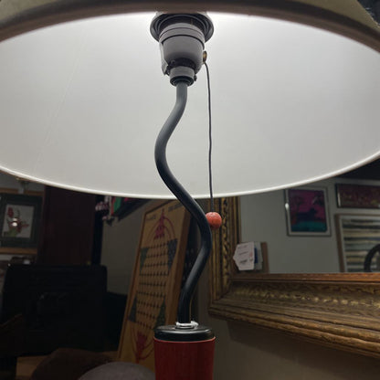 Russet & Round Base Table Lamp