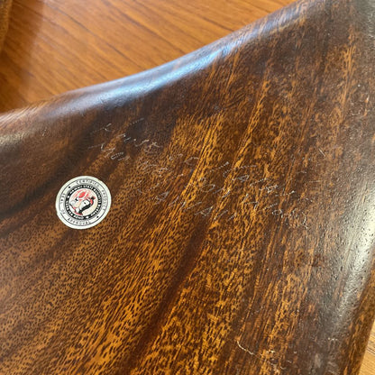 Hawaii-Made Large Wooden Leaf Tray