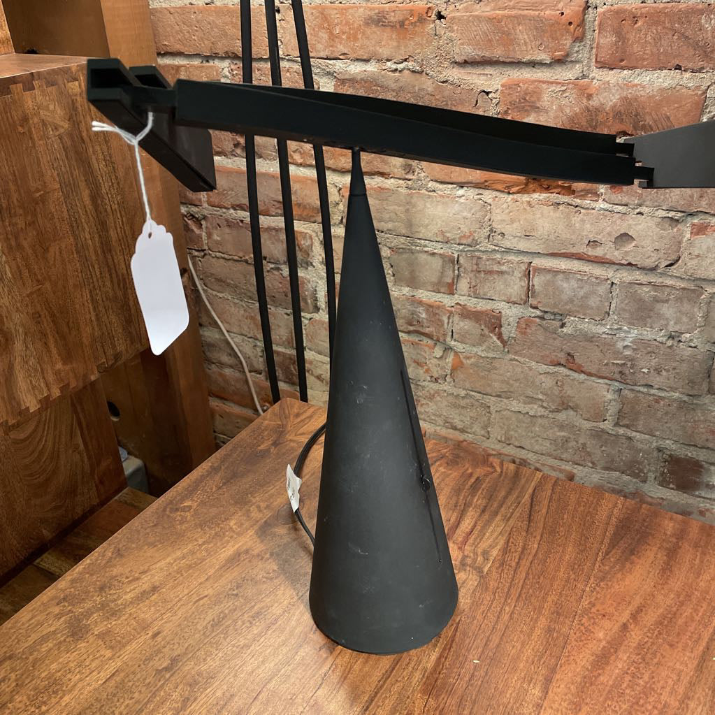Italiana Luce Modern Black Lamp with Brightness Control