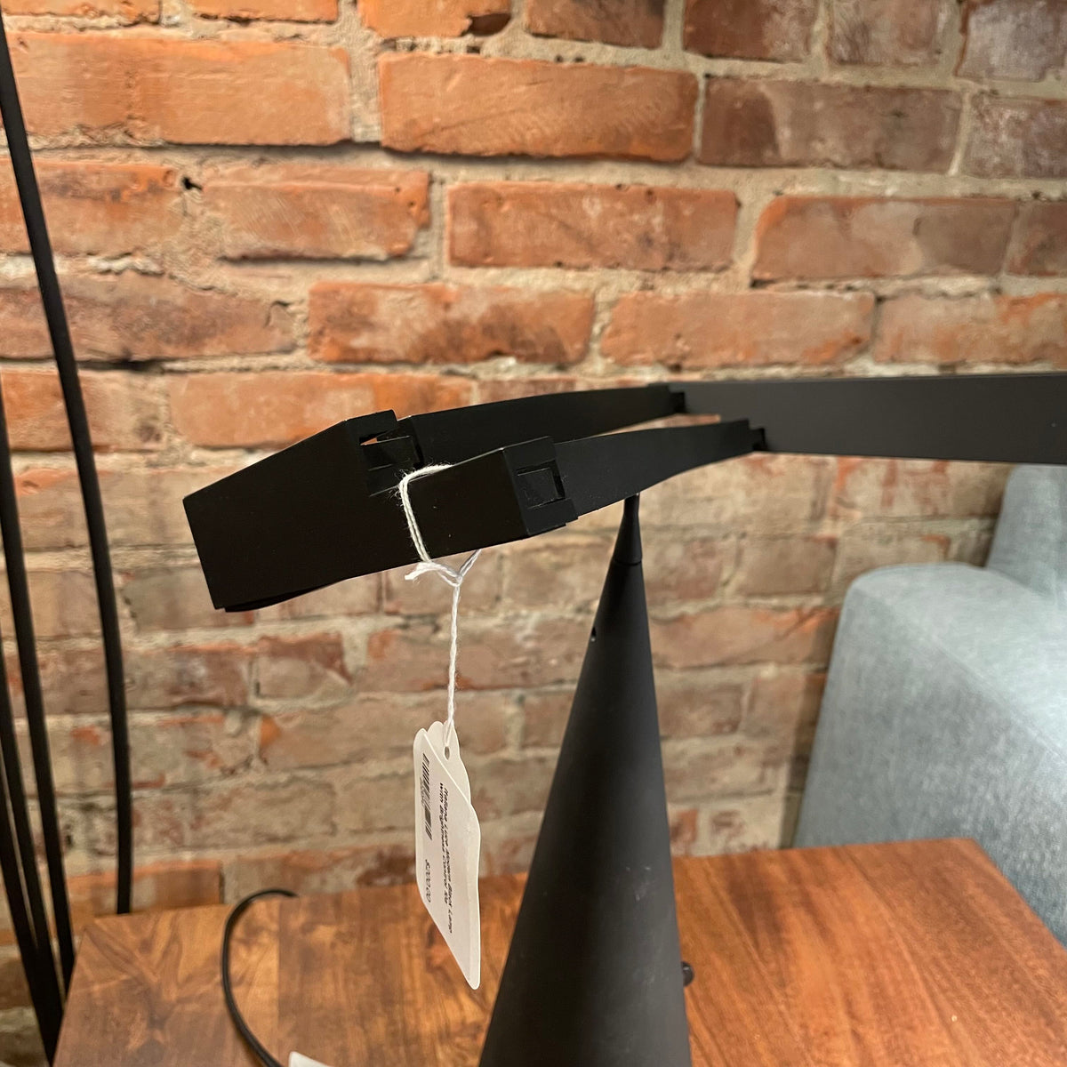 Italiana Luce Modern Black Lamp with Brightness Control