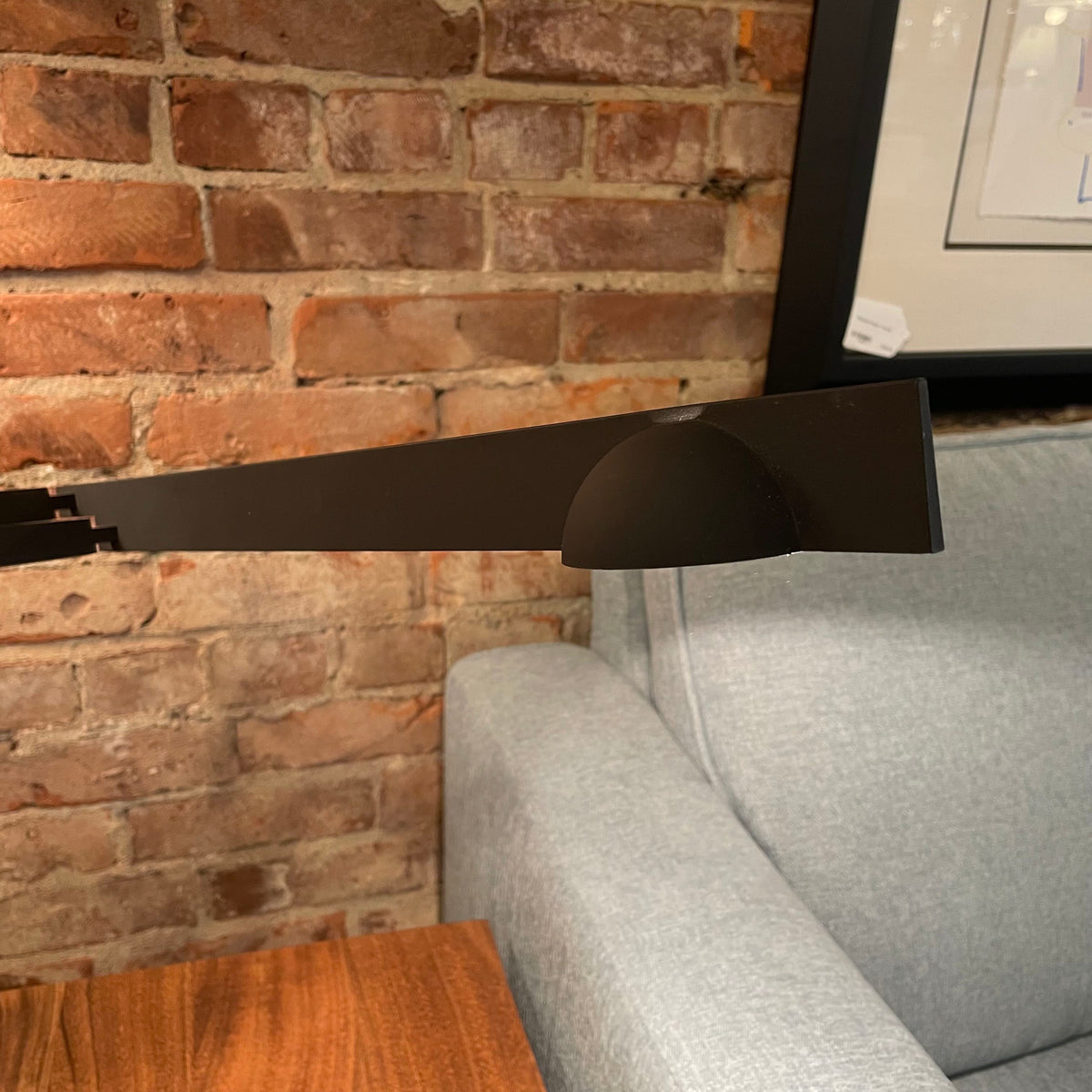 Italiana Luce Modern Black Lamp with Brightness Control