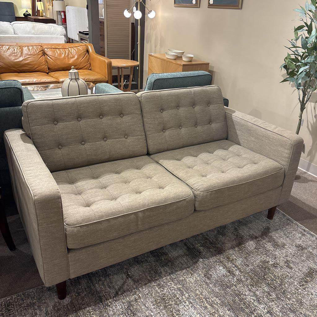 MCM Tufted Apartment Sofa
