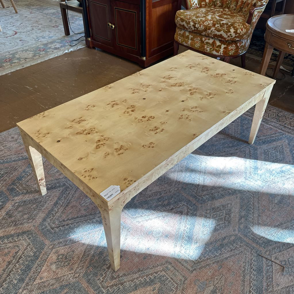 Mappa Coffee Table - Light Burl Wood