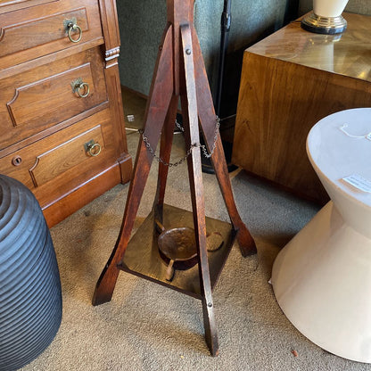 Vintage Oak Coat Tree