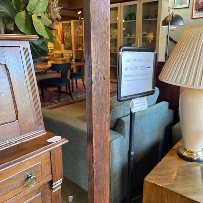 Vintage Oak Coat Tree