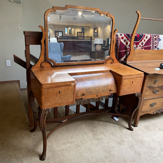 AS IS Birds Eye Maple Vanity