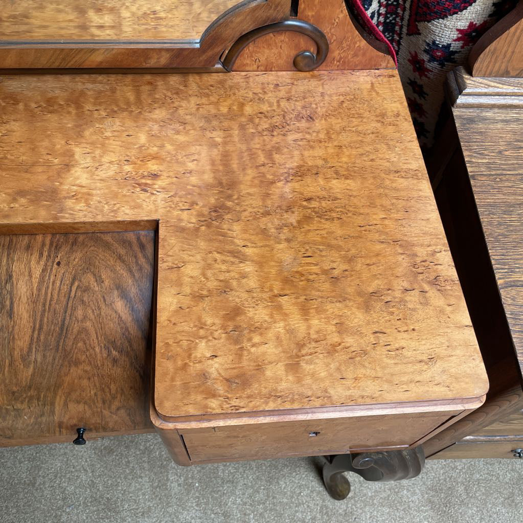 AS IS Birds Eye Maple Vanity