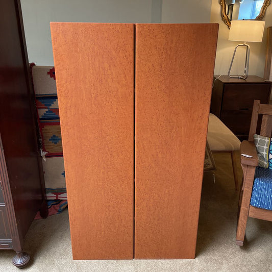 Birds Eye Maple Veneer 2 Door Armoire
