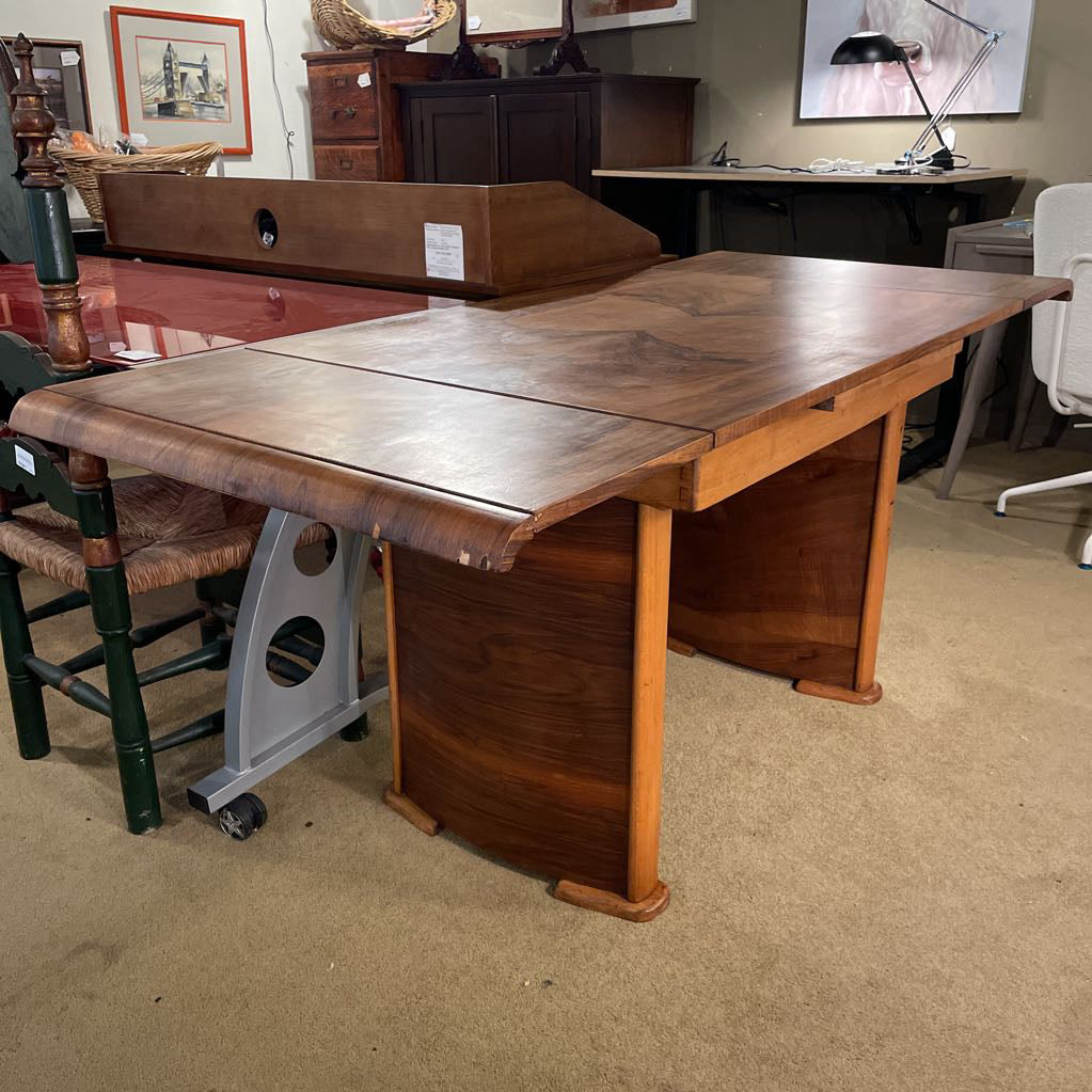 Deco Waterfall Edge Extendable Desk C DESKS