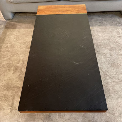MC Style Coffee Table w/ Faux Stone Inlay C COFFEE TABLES