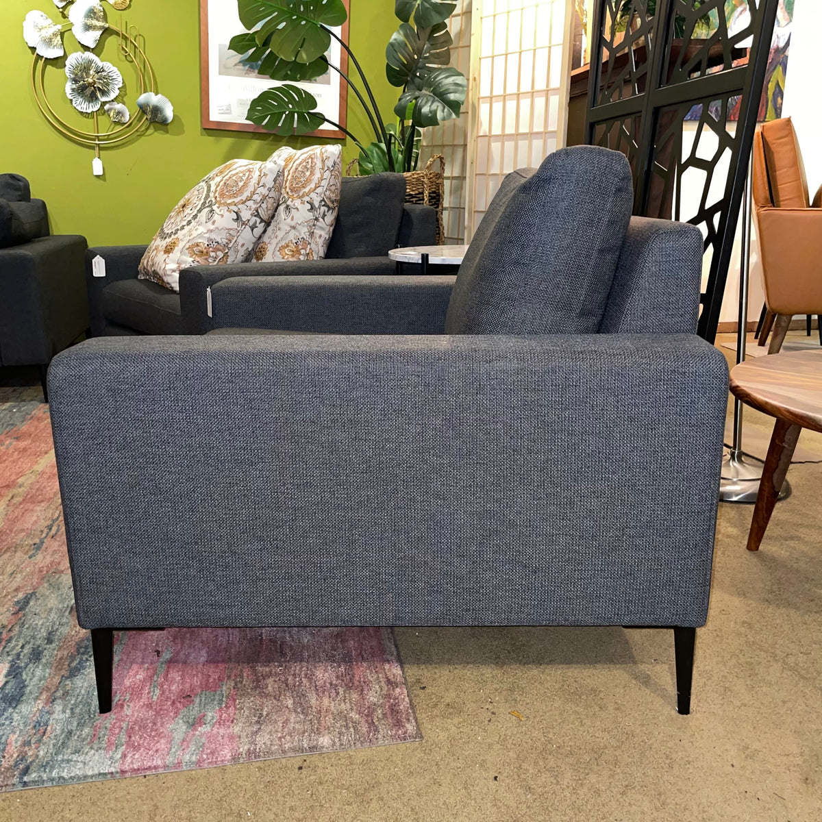 Article Nova Dark Grey Accent Chair U ACCENT CHAIRS