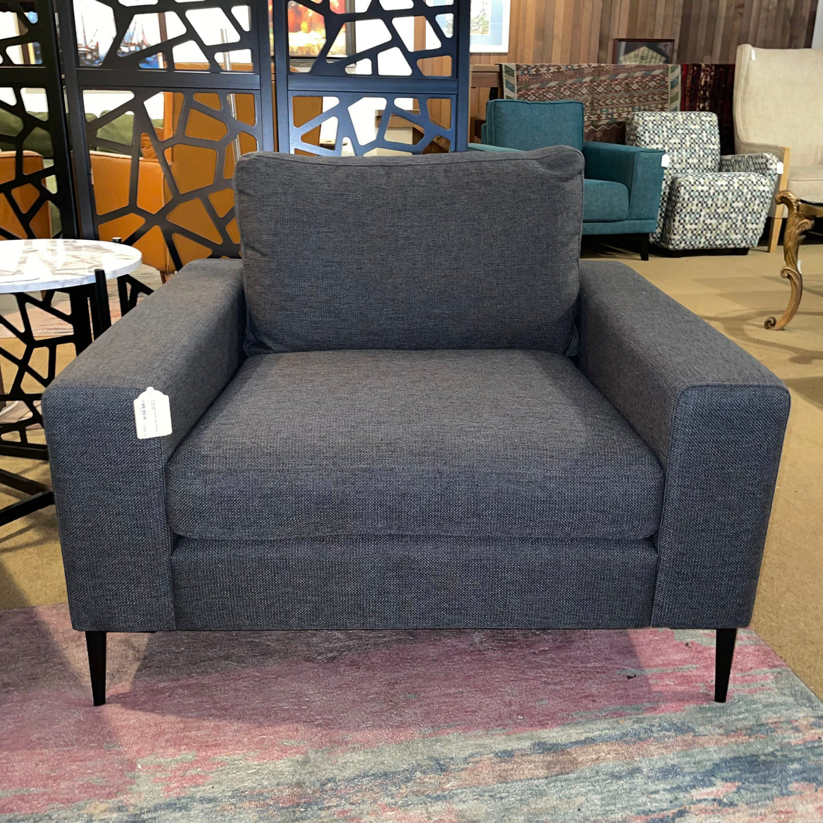 Article Nova Dark Grey Accent Chair U ACCENT CHAIRS