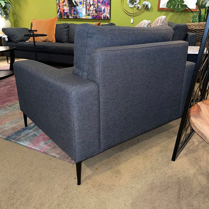 Article Nova Dark Grey Accent Chair U ACCENT CHAIRS