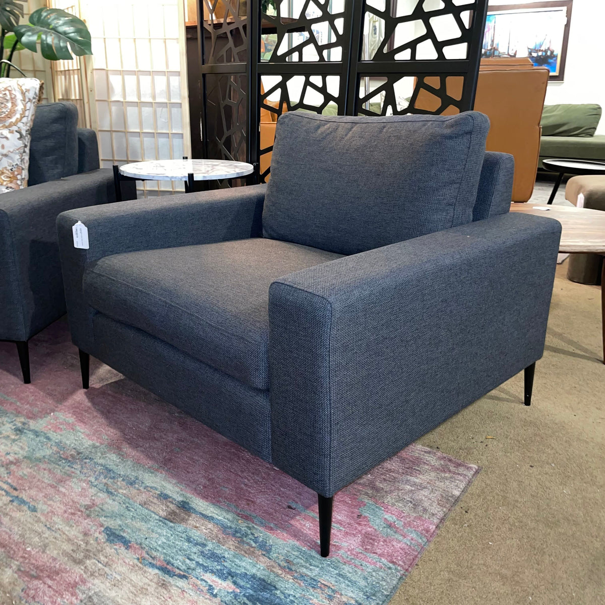Article Nova Dark Grey Accent Chair U ACCENT CHAIRS