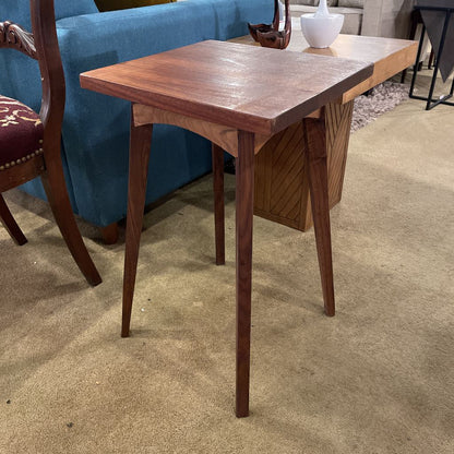 Square Top Wooden Side Table C SIDE TABLES