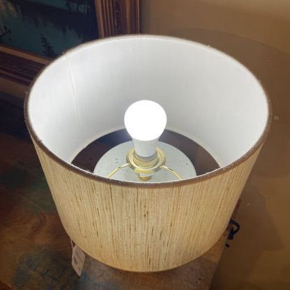 Short Round Ceramic Dotted Table Lamp LAMPS