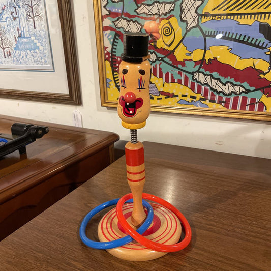 Creepy Clown Head Ring Toss Toy UNIQUE FINDS