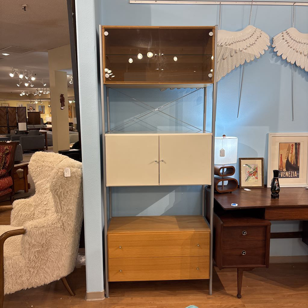 Vintage Ikea Journalist Shelving Unit