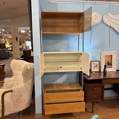 Vintage Ikea Journalist Shelving Unit