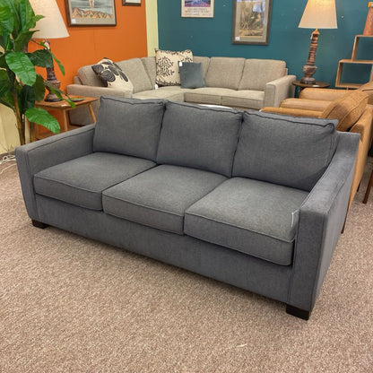 Contemporary Grey Three Cushion Sofa U SOFAS