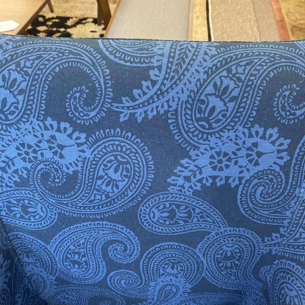 IKEA Blue Paisley Occasional Chair U ACCENT CHAIRS