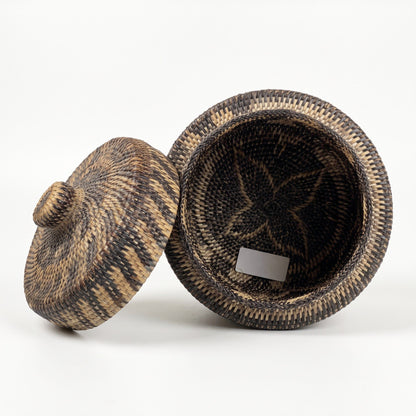 Philippines Made Woven Basket SMALLS