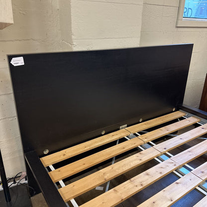 Black Ikea Queen Bed C BED FRAMES