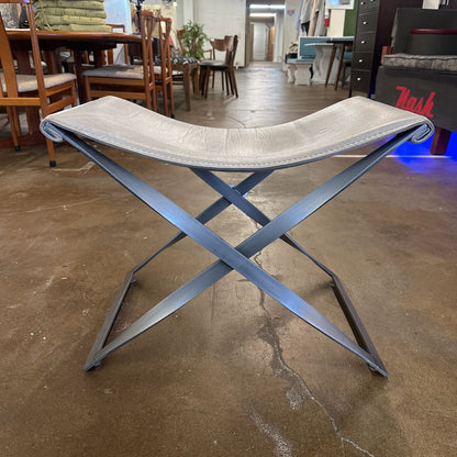 Room & Board Karr Leather Sling Stool