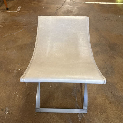 Room & Board Karr Leather Sling Stool
