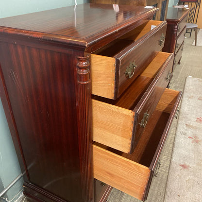 Traditional Four Drawer Chest (AS IS) C HIGHBOYS