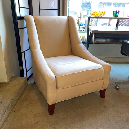 Mitchell Gold & Bob Williams Beige Sloped Arm Accent Chair U ACCENT CHAIRS