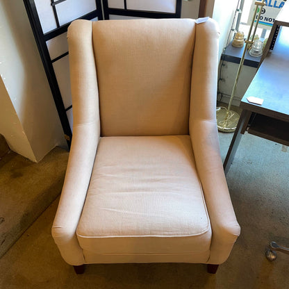 Mitchell Gold & Bob Williams Beige Sloped Arm Accent Chair U ACCENT CHAIRS