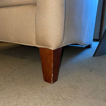Mitchell Gold & Bob Williams Beige Sloped Arm Accent Chair U ACCENT CHAIRS