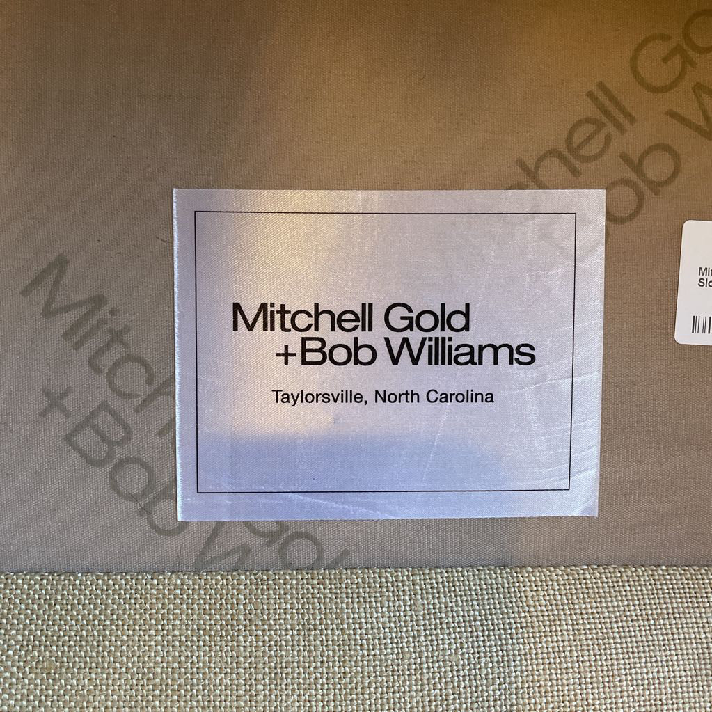 Mitchell Gold & Bob Williams Beige Sloped Arm Accent Chair U ACCENT CHAIRS