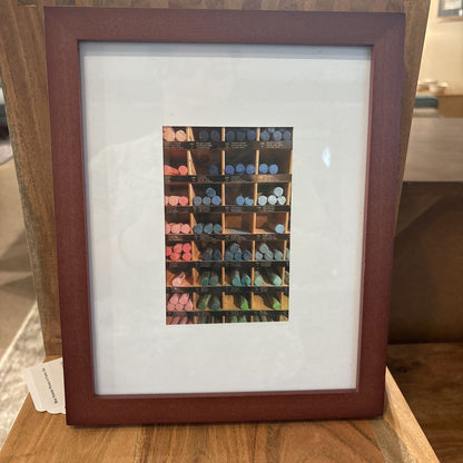 Blue Pastels Picture in Frame