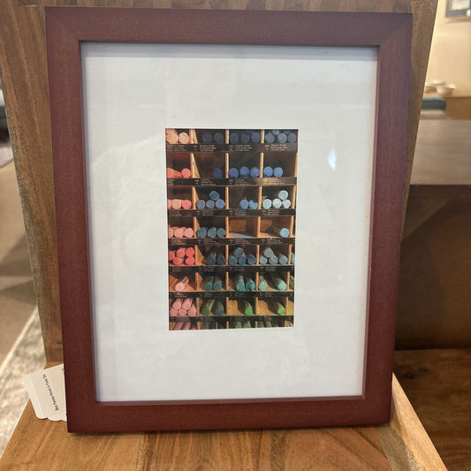 Blue Pastels Picture in Frame ART