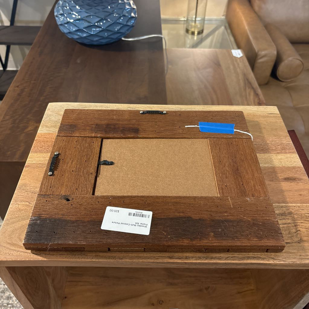 Wooden Multi-Colored Picture Frame SMALLS